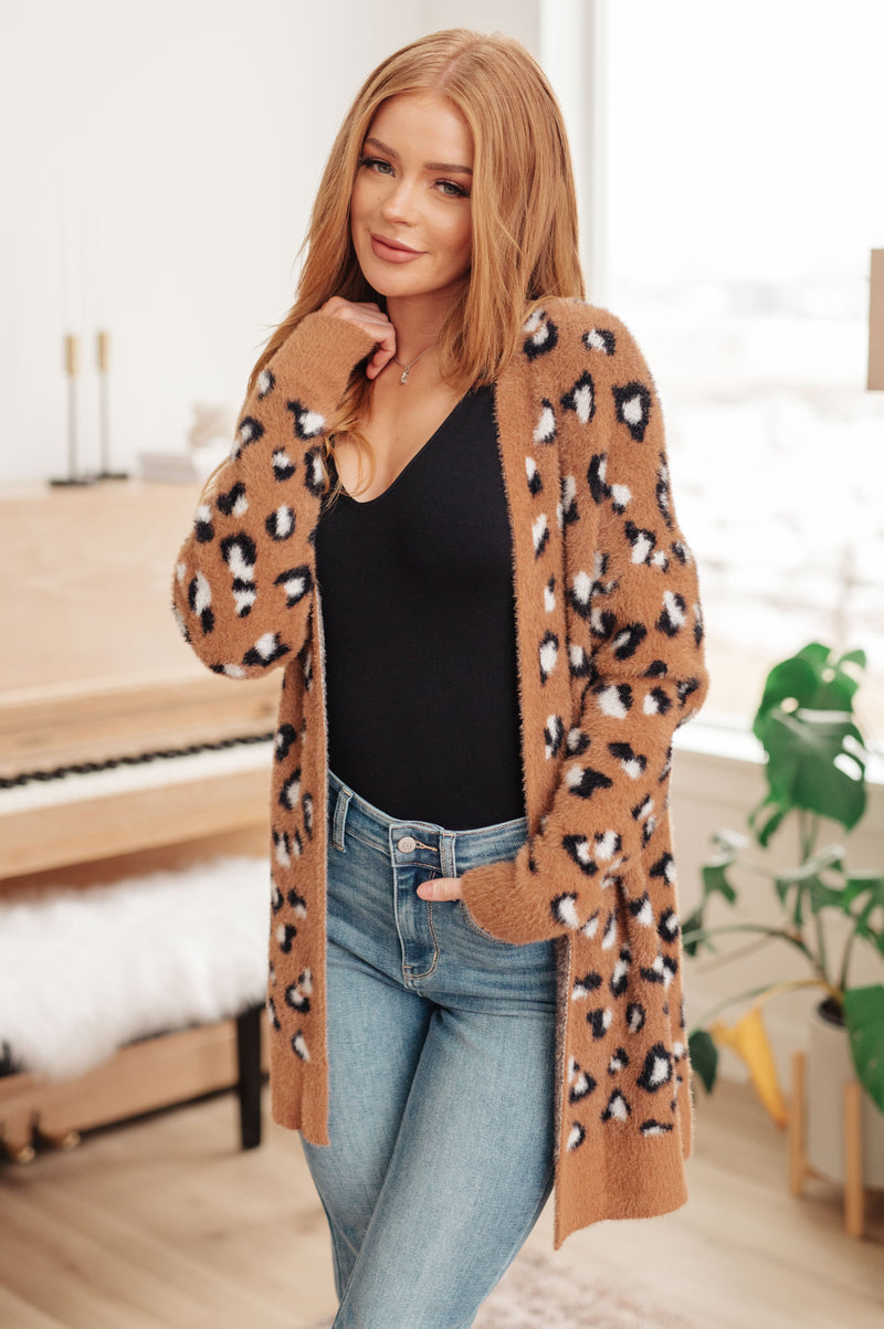 Hazel Blues® |  Animal Instinct Longline Cardigan