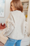 Hazel Blues® |  Ask Me About It Fringe Cardigan