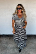 Hazel Blues® |  PREORDER: Calista Stripe Dress