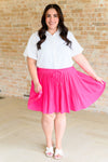 Hazel Blues® |  Bet Your Bottom Dollar Skirt in Hot Pink