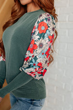 Hazel Blues® |  Better Than Usual Floral Detail Top