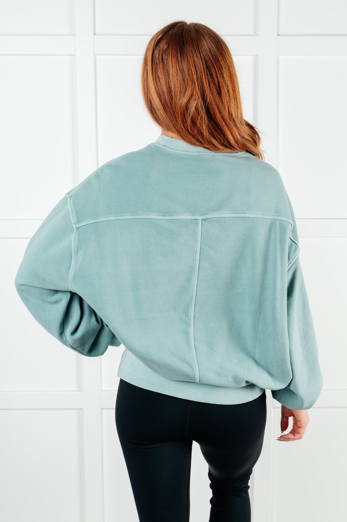 Hazel Blues® |  Beyond the Basics Pullover in Blue Grey