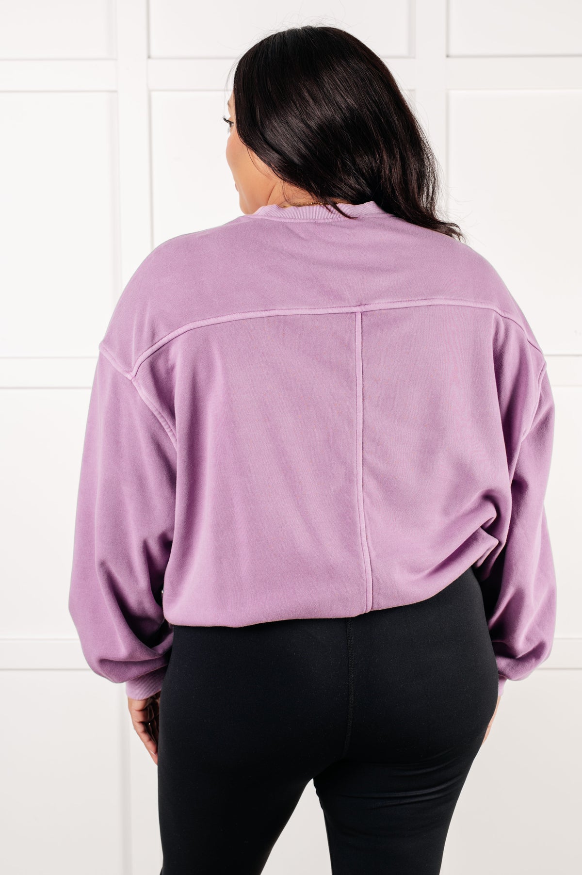 Hazel Blues® |  Beyond the Basics Pullover in Violet