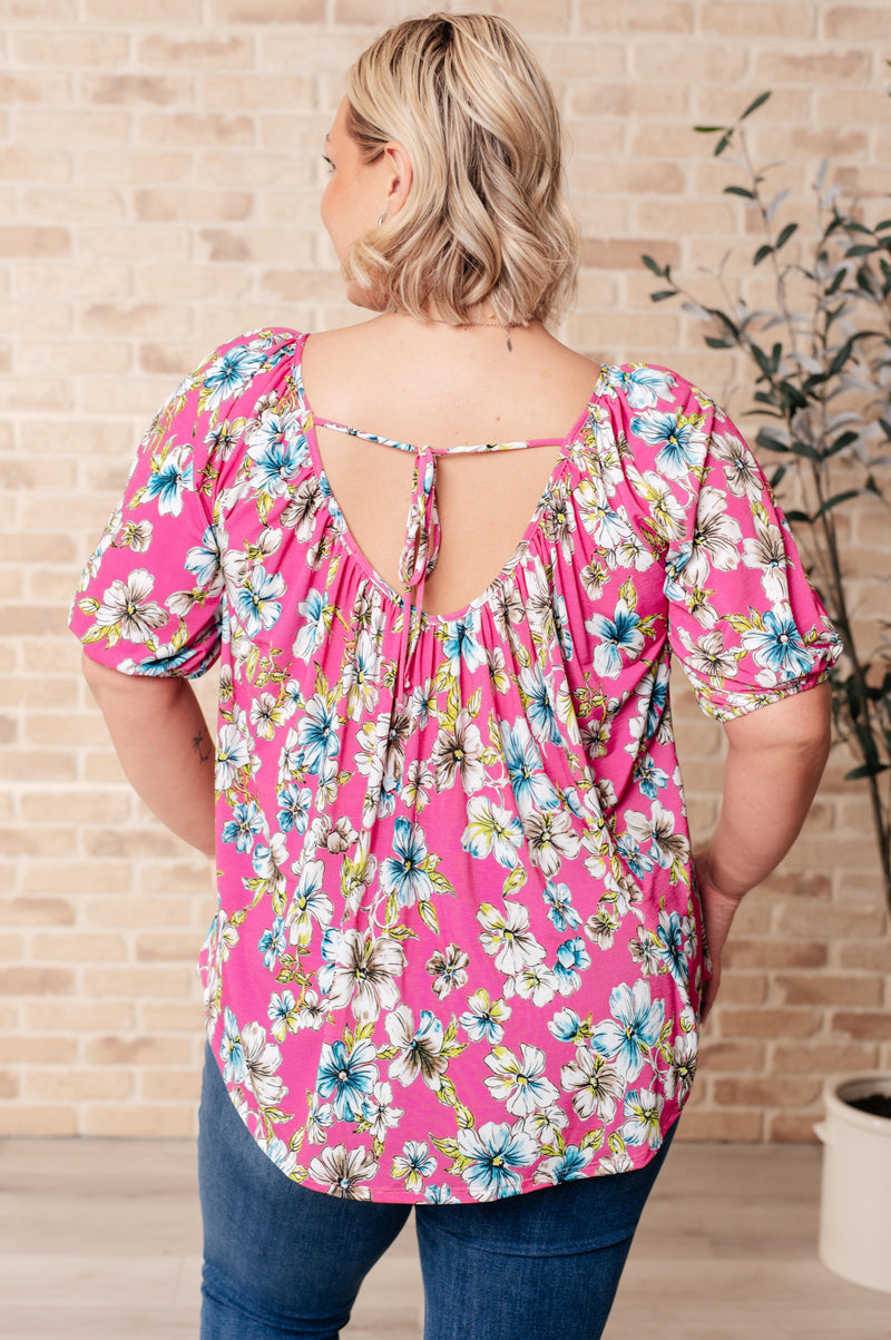 Hazel Blues® |  Bloom So Bright Floral Top