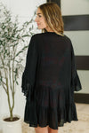 Hazel Blues® |  Boheme Bay Swim Cover Up in Black