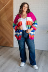 Hazel Blues® |  Bold Flirt Button Down Cardigan