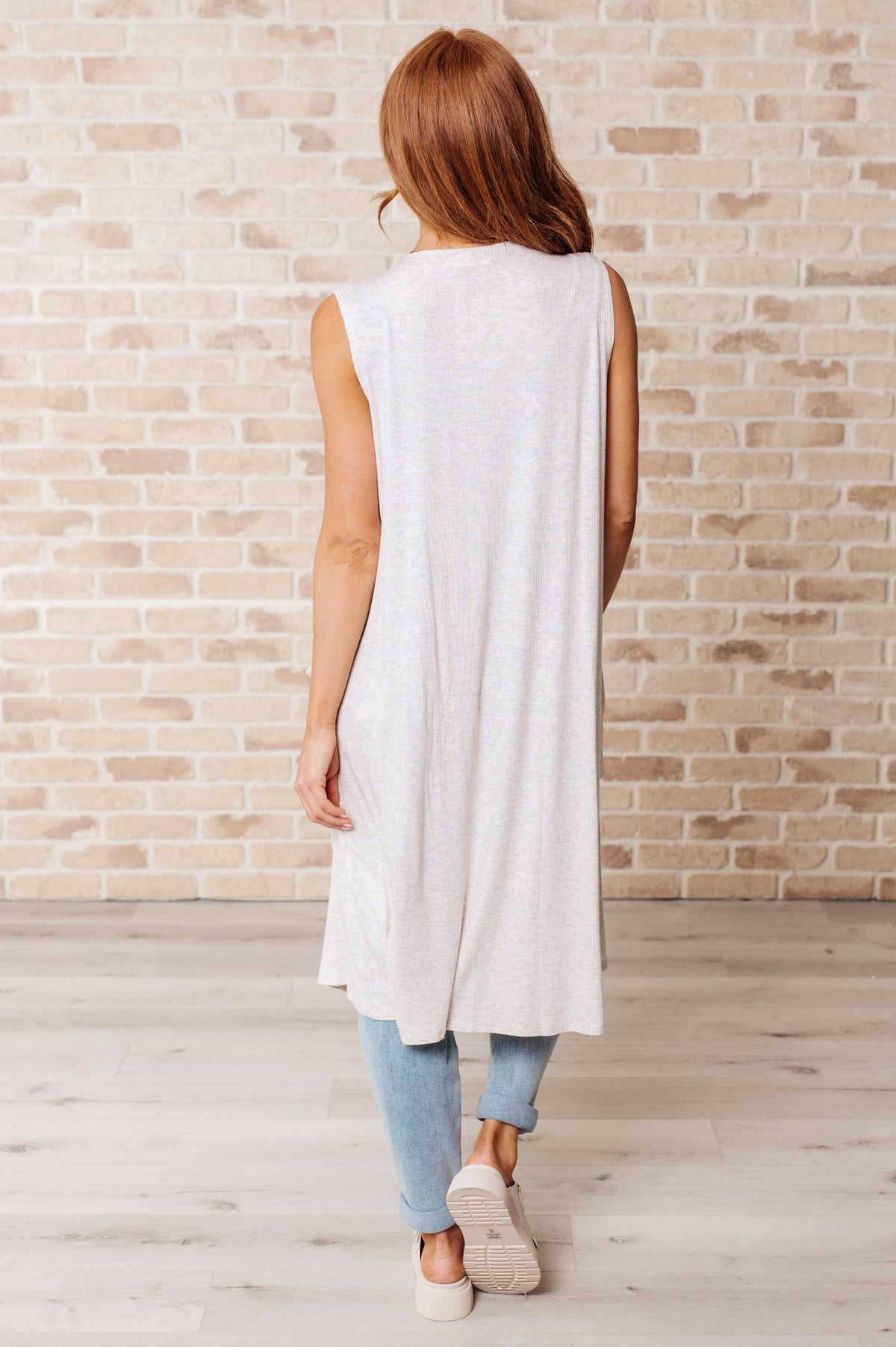 Hazel Blues® |  Breezy Boho Sleeveless Cardigan