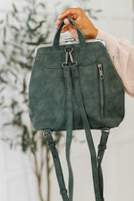 Hazel Blues® |  Bridget Backpack in Peacock