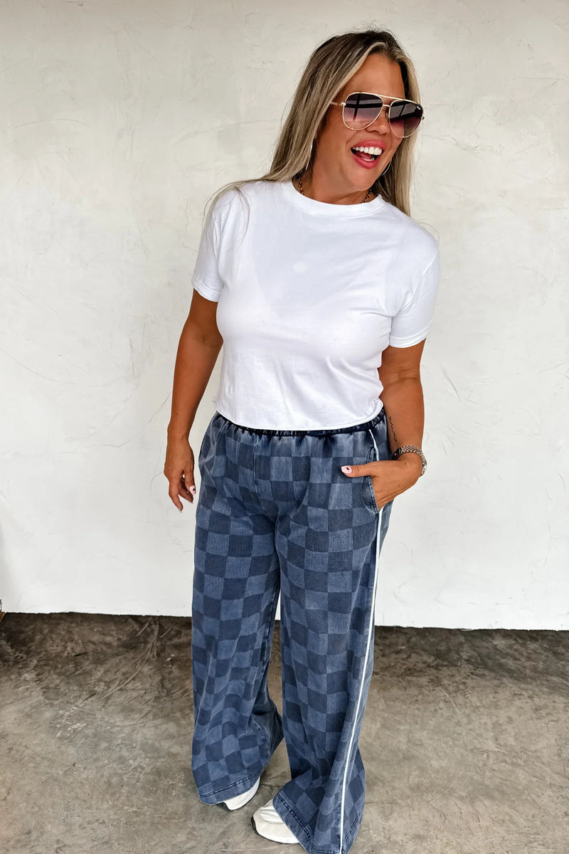 Hazel Blues® |  PREORDER: Victory Check Pants