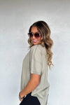 Hazel Blues® |  PREORDER: Joey Washed Cotton Boyfriend Tee Fall Colors