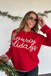 Hazel Blues® |  PREORDER: Santa & Howdy Holiday Sweaters