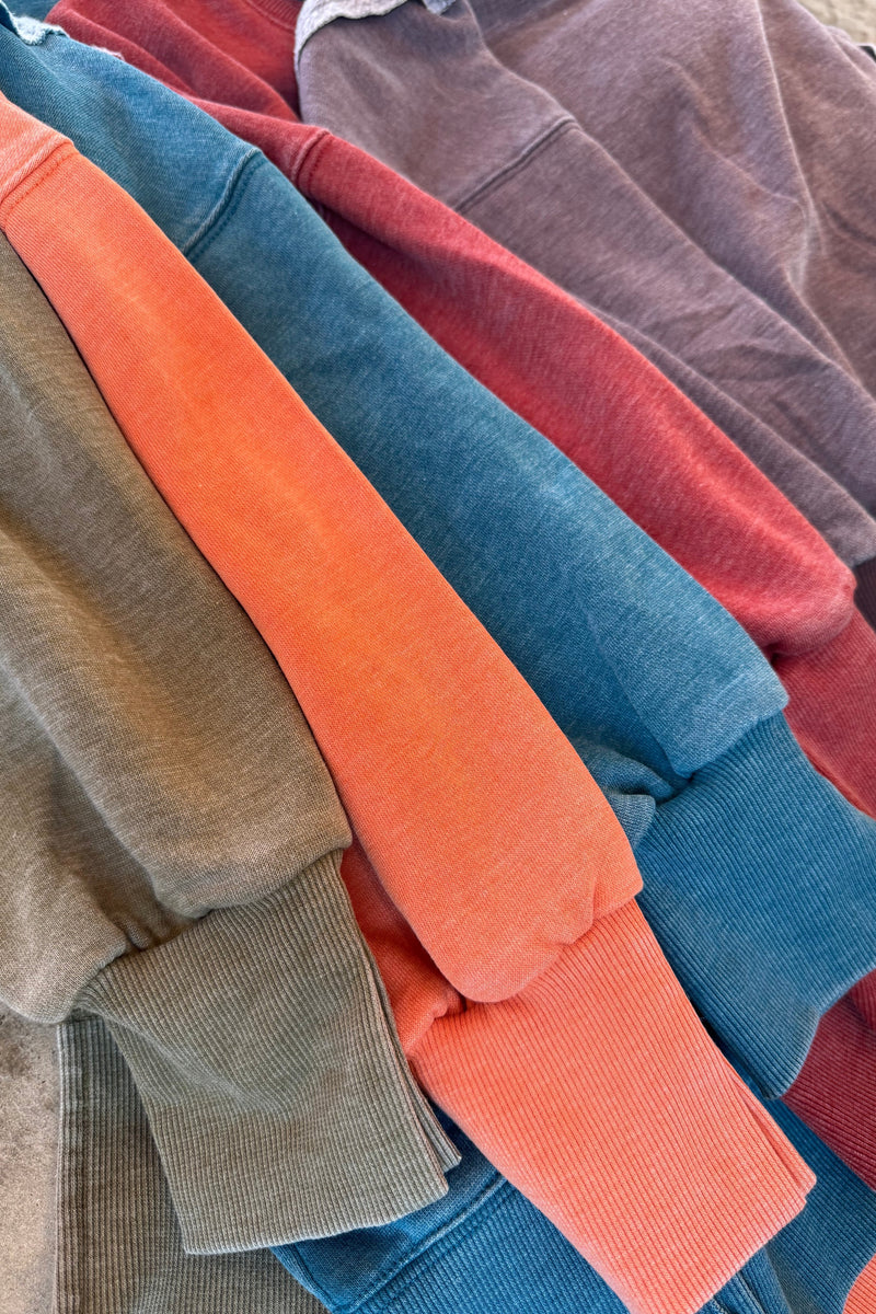Hazel Blues® |  PREORDER: Fall Colors Classic Crew Pullover