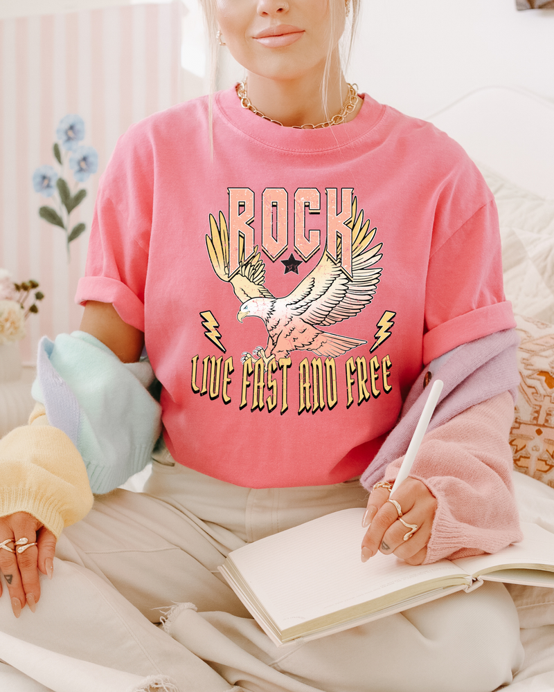 Hazel Blues® |  Live Fast and Free Graphic Tee