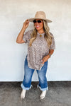 Hazel Blues® |  PREORDER: Joey Washed Cotton Boyfriend Tee Fall Colors