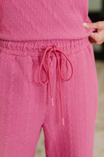Hazel Blues® |  Can't Quit You Cropped Flair Bottoms in Magenta