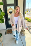 Hazel Blues® |  Azalea Oversized Cardigan in Two Colors