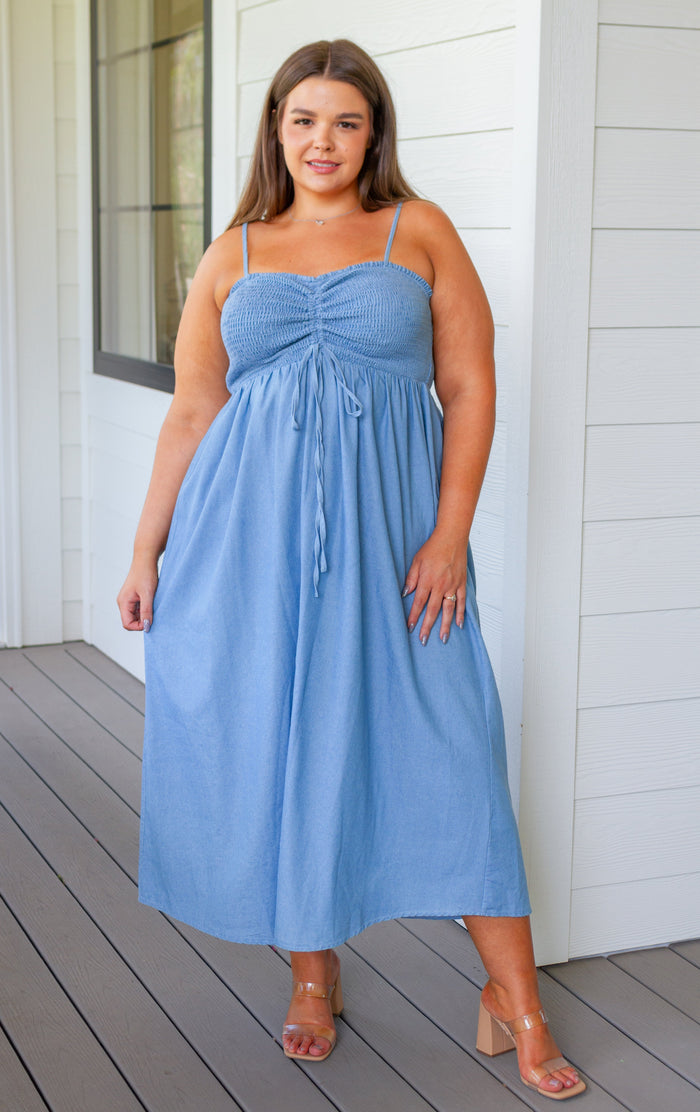 Hazel Blues® |  Carolina in My Mind Maxi Dress