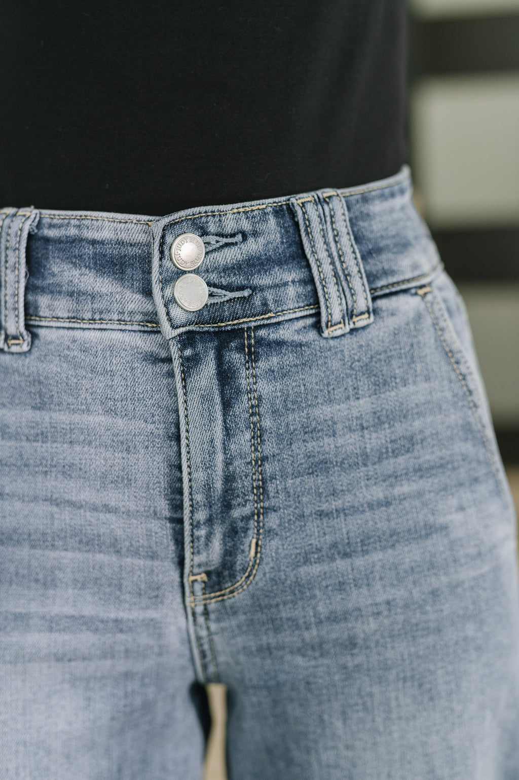 Hazel Blues® |  Carrie High Waist Trouser Wide Leg