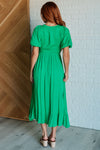 Hazel Blues® |  Catch a Cloud and Pin it Down Smocked Bodice Dress