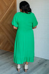 Hazel Blues® |  Catch a Cloud and Pin it Down Smocked Bodice Dress
