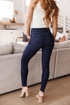 Hazel Blues® |  Celecia High Waist Hand Sanded Resin Skinny Jeans