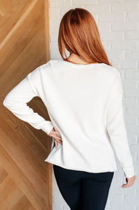 Hazel Blues® |  Champagne Please Lightweight Sweater