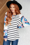 Hazel Blues® |  Change Of Pace Long Sleeved Tee