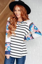 Hazel Blues® |  Change Of Pace Long Sleeved Tee