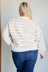 Hazel Blues® |  Check That Line Cardigan
