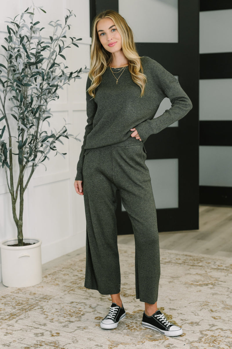 Hazel Blues® |  Clove Culottes in Moss