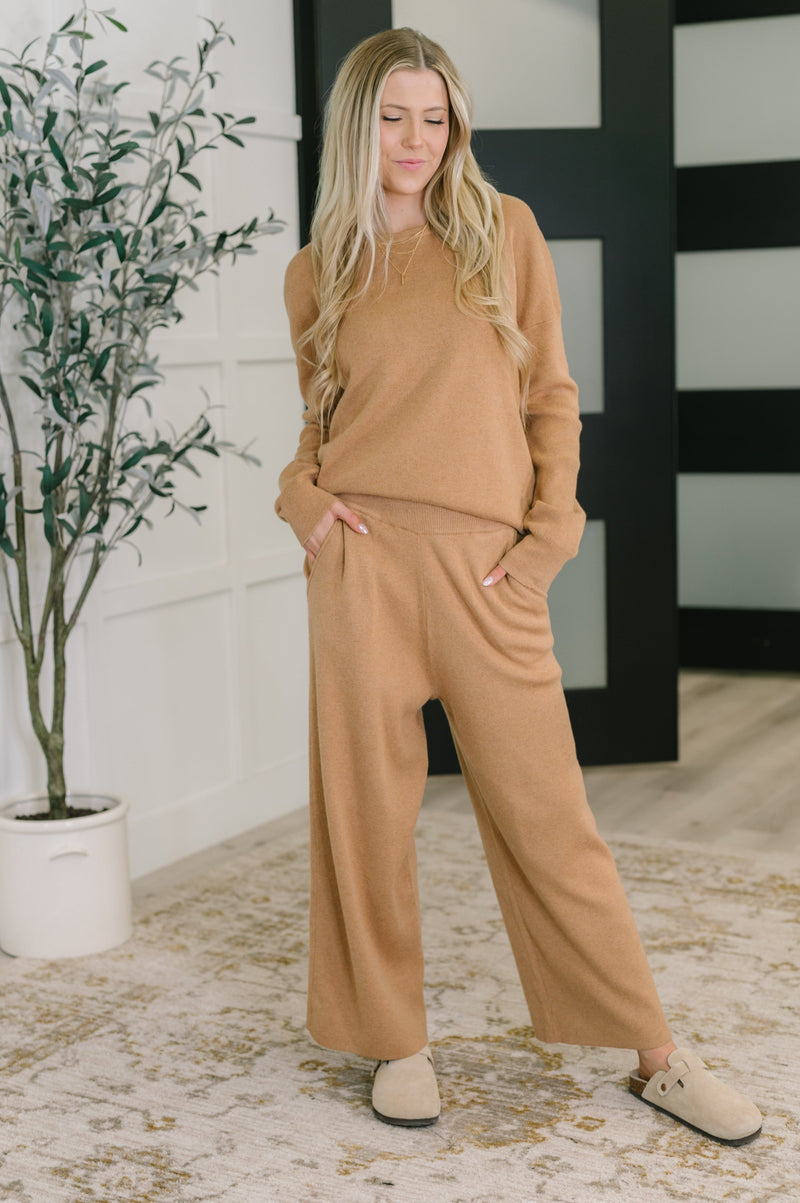 Hazel Blues® |  Clove Sweater in Camel