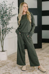 Hazel Blues® |  Clove Sweater in Moss