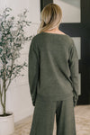 Hazel Blues® |  Clove Sweater in Moss