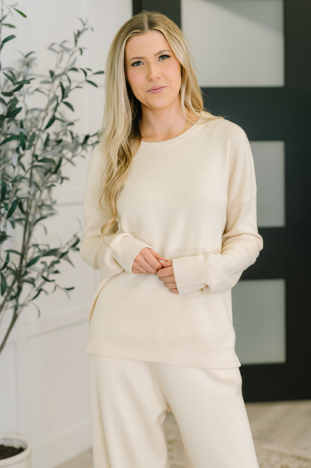 Hazel Blues® |  Clove Sweater in Oat