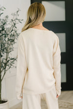 Hazel Blues® |  Clove Sweater in Oat