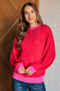 Hazel Blues® |  Cold, Cold Go Away Oversized Pullover