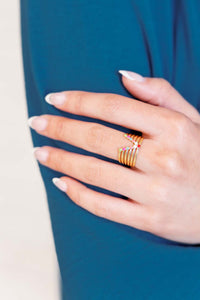 Hazel Blues® |  Color In The Lines Ring