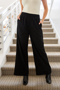 Hazel Blues® |  Come Rain or Shine Wide Leg Pants