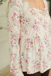 Hazel Blues® |  Cool to Be Kind Floral Blouse