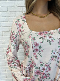 Hazel Blues® |  Cool to Be Kind Floral Blouse