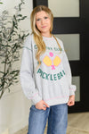 Hazel Blues® |  Country Club Pickle Ball Graphic Sweatshirt