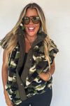 Hazel Blues® |  PREORDER: Linden Sherpa Vest Jacket