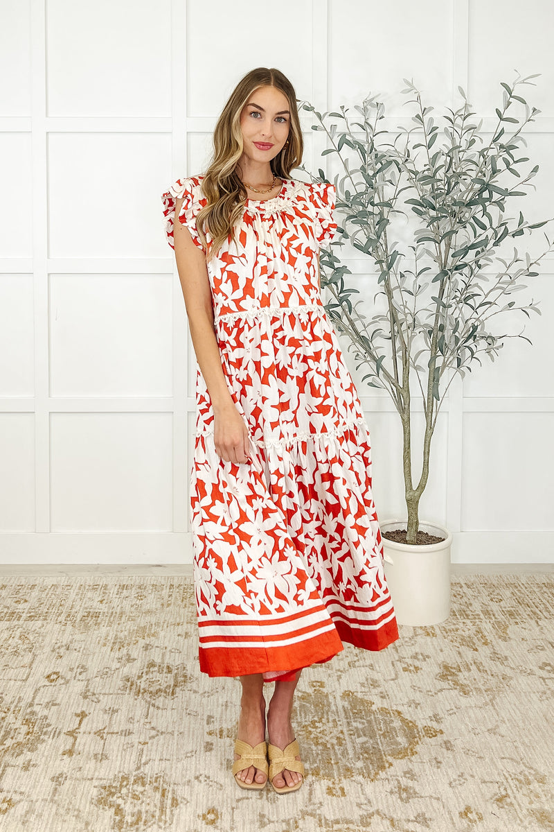 Hazel Blues® |  Dainty Daydream Tiered Dress