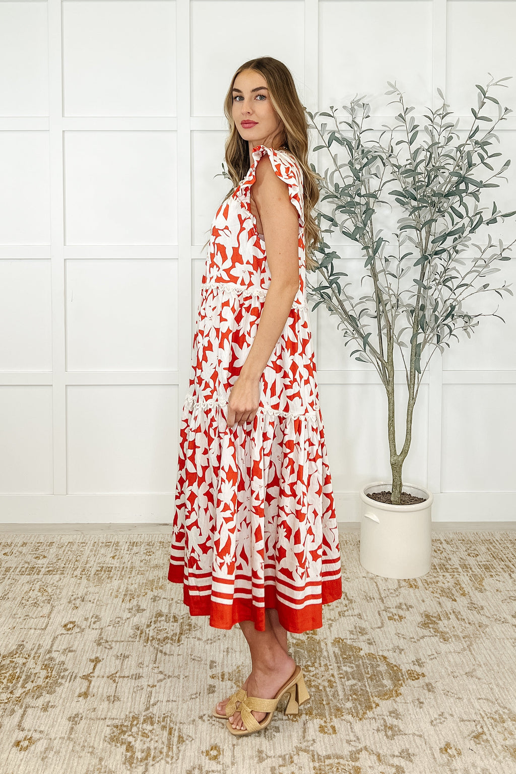 Hazel Blues® |  Dainty Daydream Tiered Dress