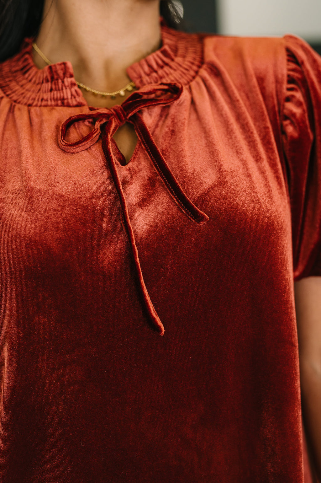 Hazel Blues® |  Damsel in This Velvet Dress