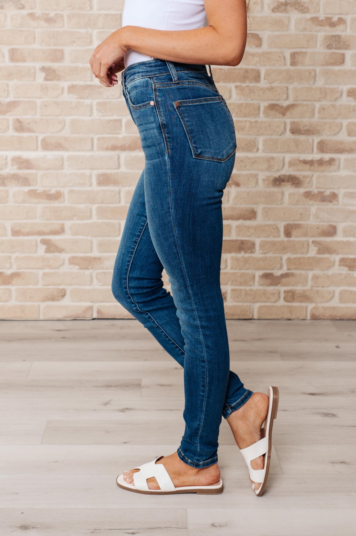 Hazel Blues® |  Daphne High Rise Skinny Jeans