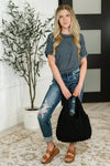 Hazel Blues® |  Day Out Cloud Tote Bag In Black