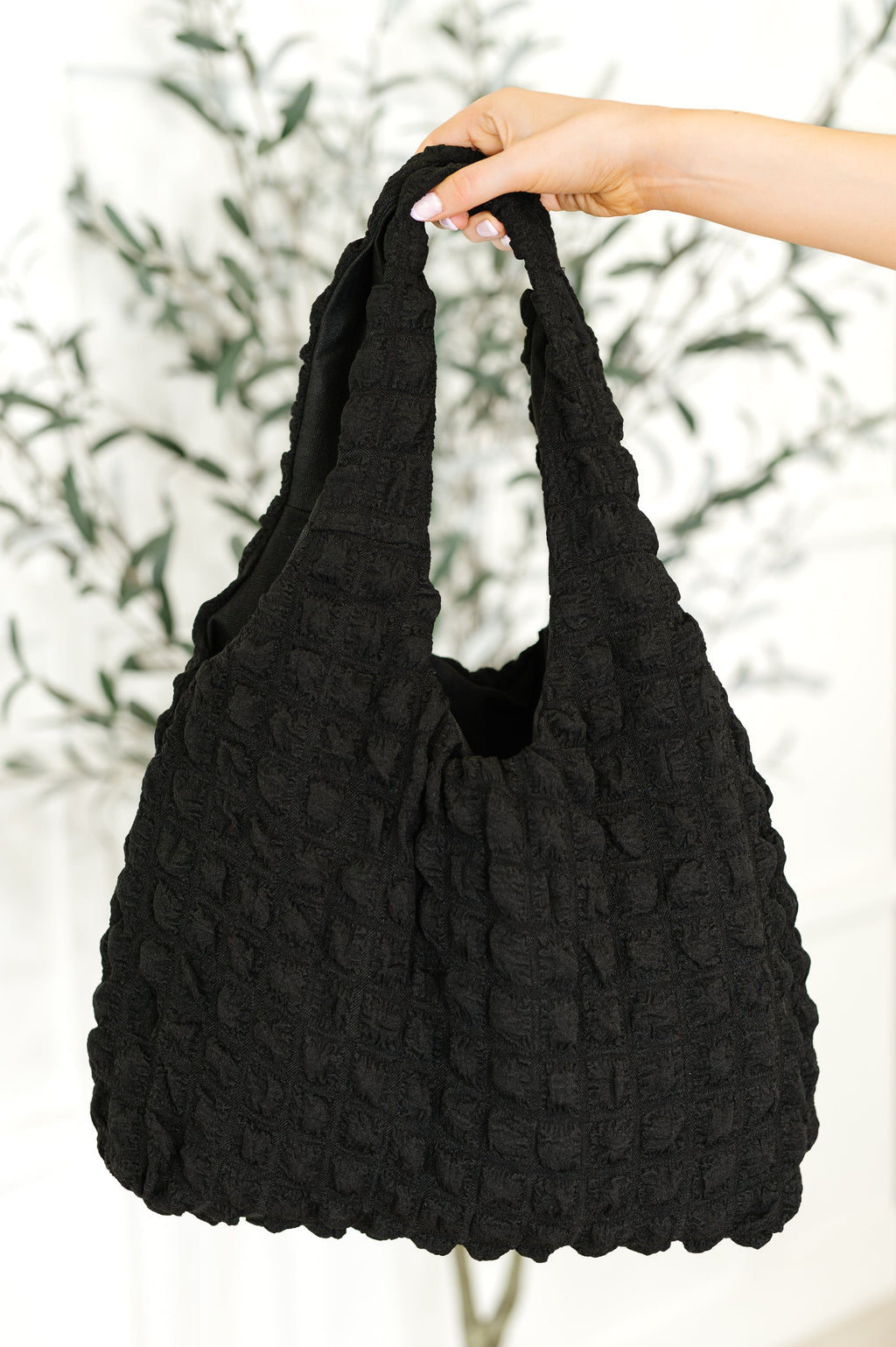 Hazel Blues® |  Day Out Cloud Tote Bag In Black