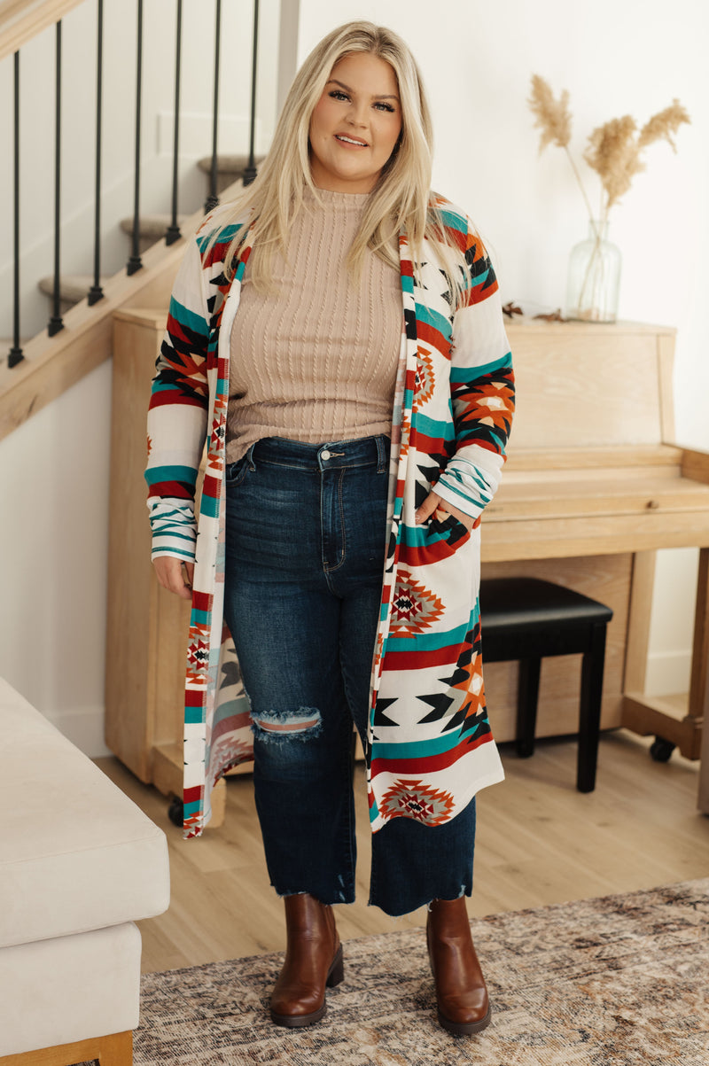 Hazel Blues® |  Winding Down Cable Detail Top