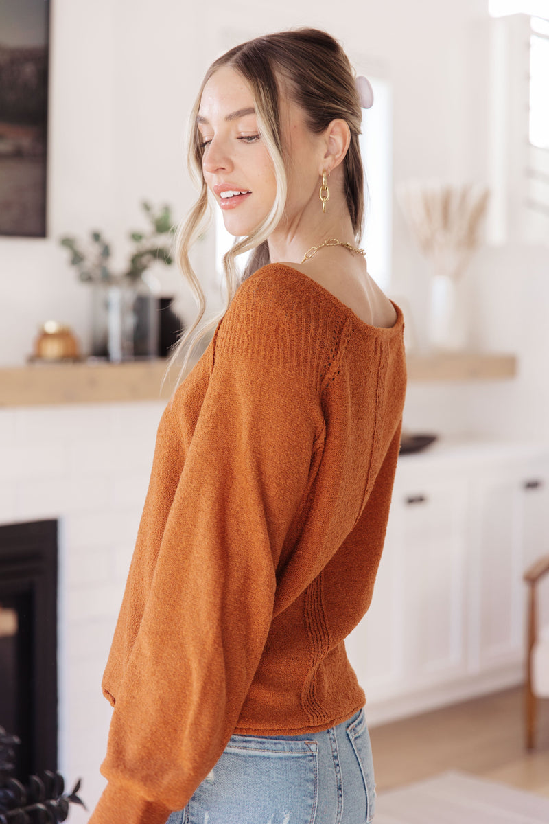 Hazel Blues® |  Don't Be Difficult Pullover Sweater
